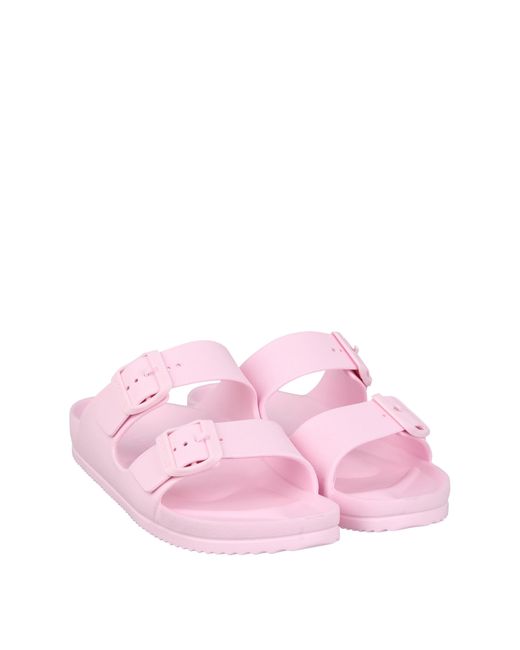 Jack Wills Pink Two Strap Sandals