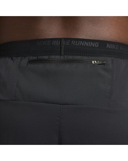 Nike Blue Stride 5In Performance Shorts for men