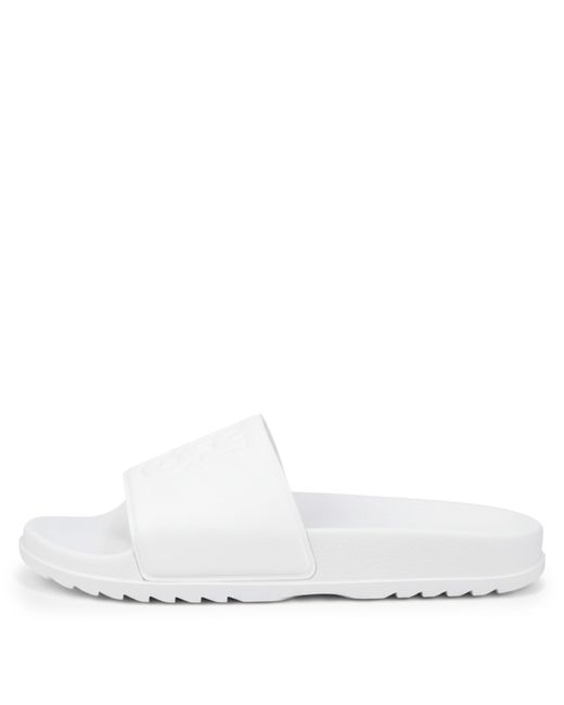 HUGO White Match It Sliders Size 3