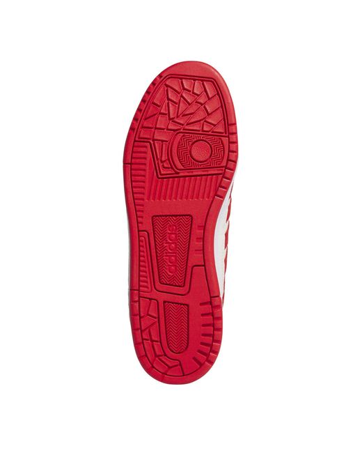 Adidas Red Rapid Court Low Trainers for men