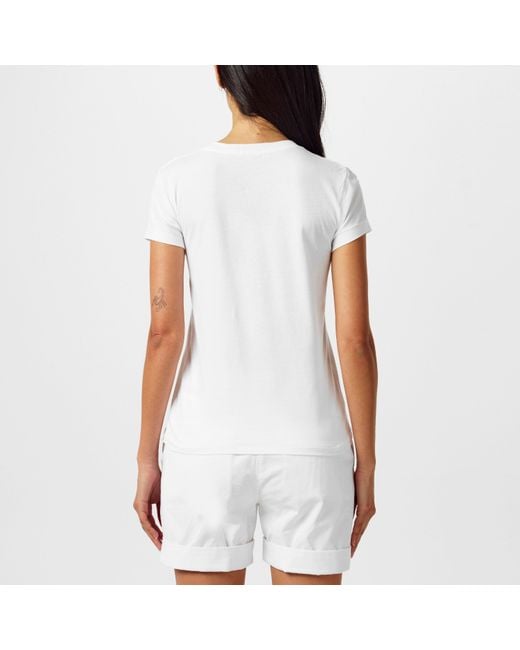 Polo Ralph Lauren White V-Neck T-Shirt