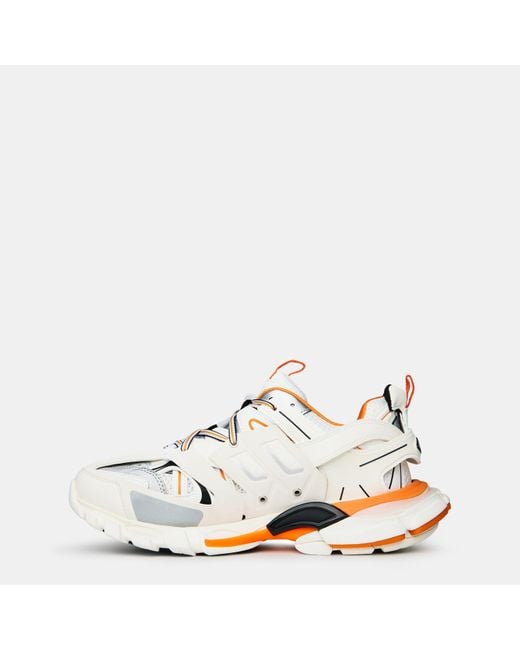 Balenciaga White Track Runners for men