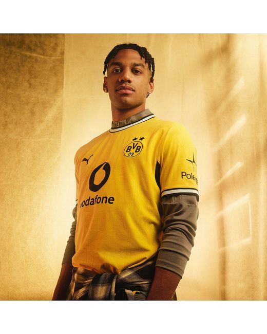 PUMA Yellow Borussia Dortmund Home Shirt 2026/27 for men