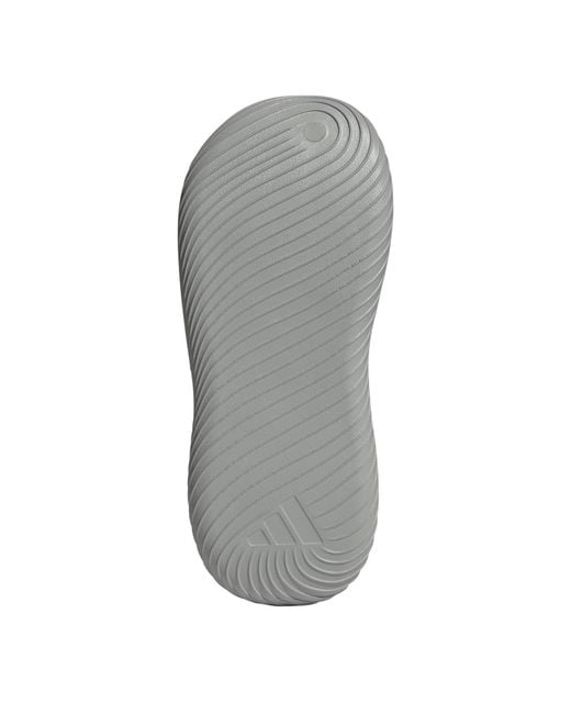 Adidas Gray Pool Sliders for men