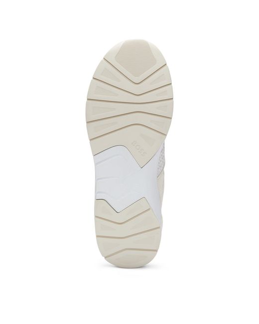 Boss White Skylar Trainers