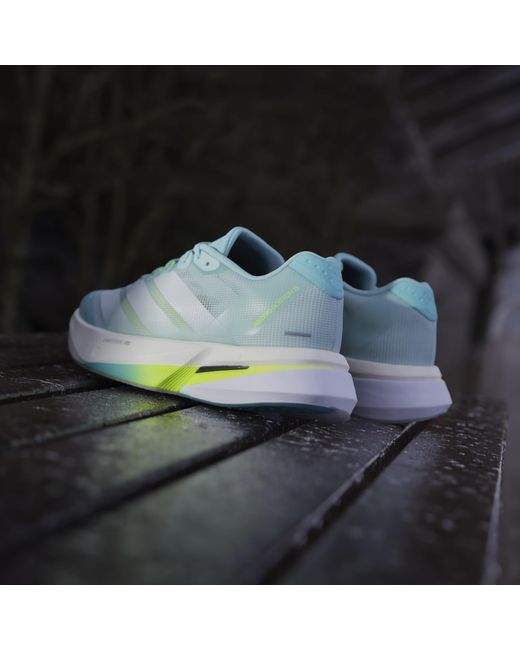 Adidas Blue Adizero Boston 13 Road Running Shoes