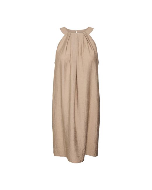 Vero Moda Natural Evalina Shift Dress