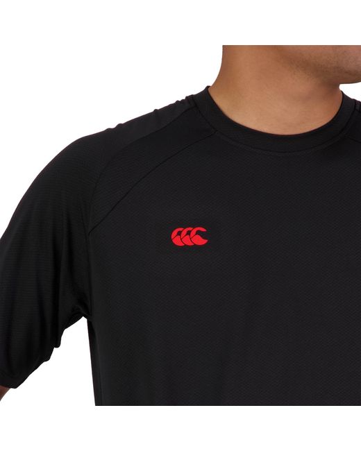 Canterbury Black Everest T-Shirt Adults for men