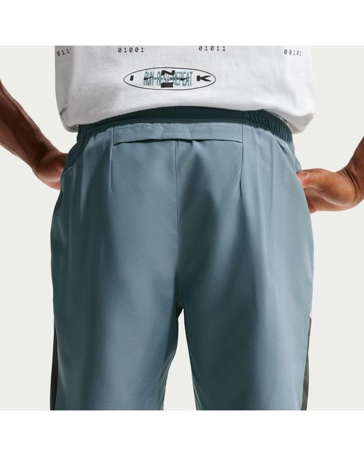 Nike Blue Miler 7 Performance Running Shorts for men