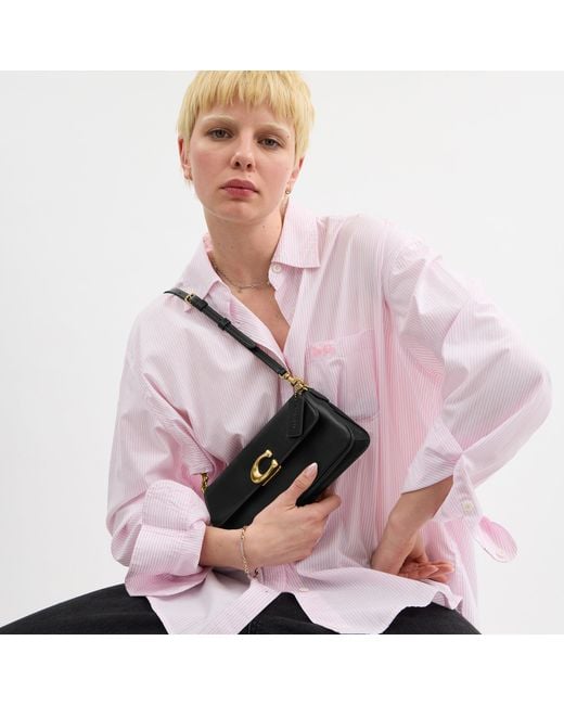 COACH Black Jet Shoulder Bag