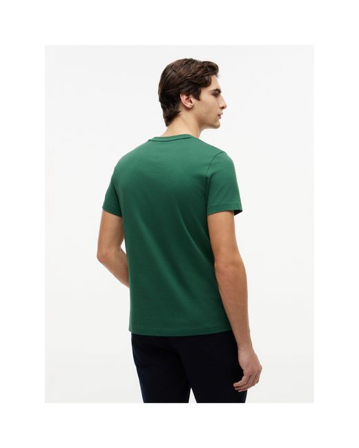 Tommy Hilfiger Green Logo Crew Neck T Shirt for men
