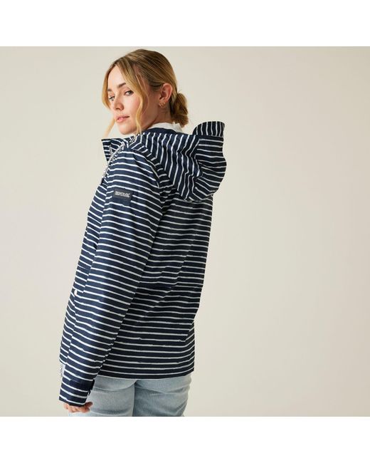 Regatta Blue Bayletta Ii Waterproof Breathable Recycled Waterproof Jacket