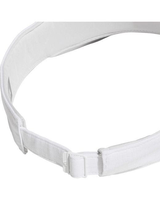 Adidas White Tour Golf Visor for men
