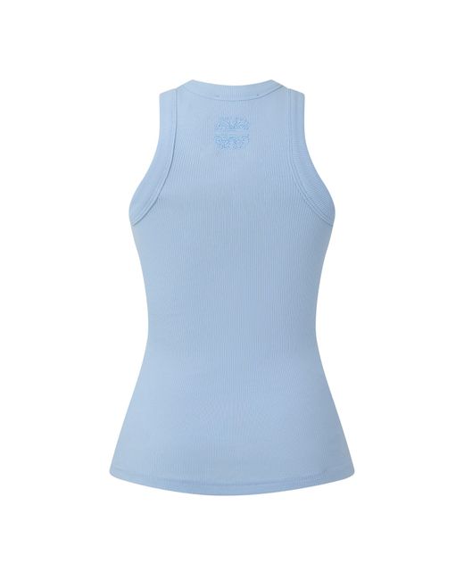 Never Fully Dressed Blue Tank Top