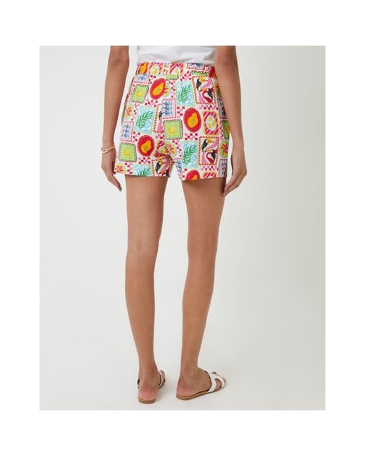 Threadbare Blue Eiren Woven Tracksuit Shorts