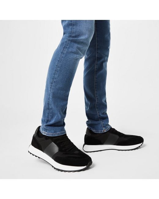 Calvin Klein Black Suede Trainers for men