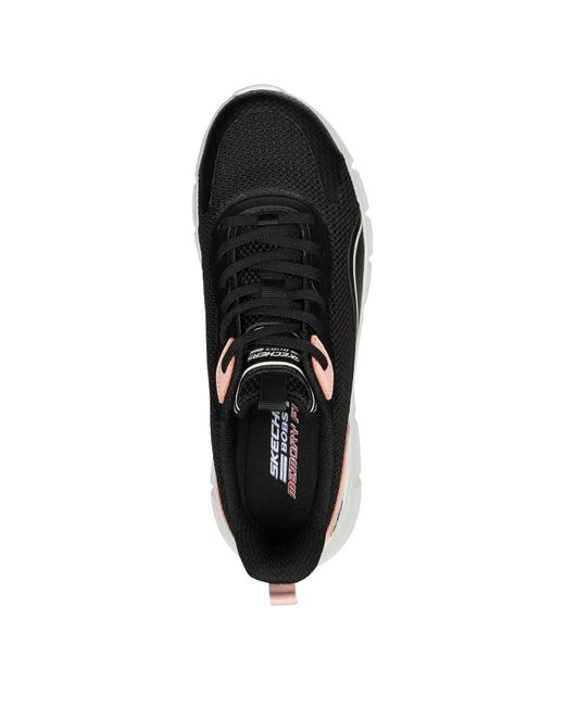 Skechers Blue Bobsbflex Slip On Trainers
