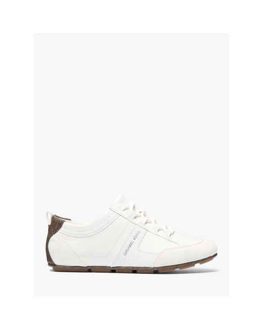 MICHAEL Michael Kors White Keely Trainer Low-Top Trainers