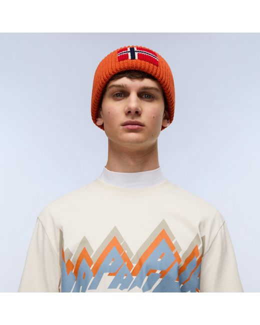Napapijri White Fiemme Tee for men