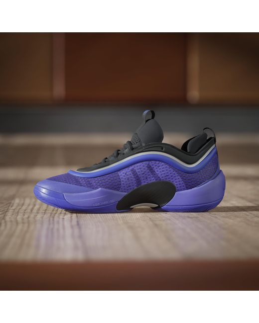 Adidas Blue D.O.N. Issue 6 Spida Basketball Shoes