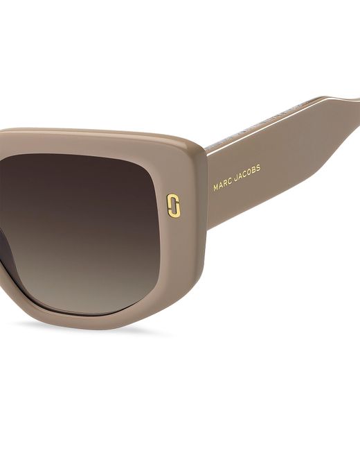 Marc Jacobs Brown Round Sunglasses