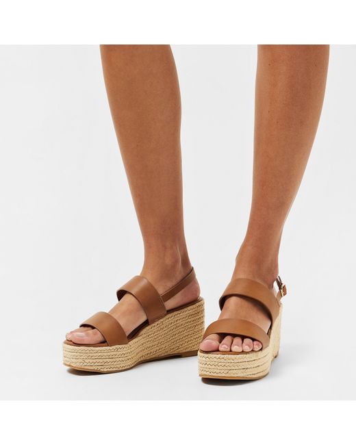 ALDO Brown Keoni Wedge Heeled Sandals