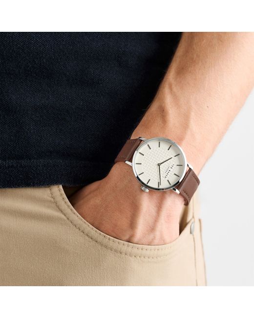 Ted Baker Metallic Precision Quartz Analogue Watch for men