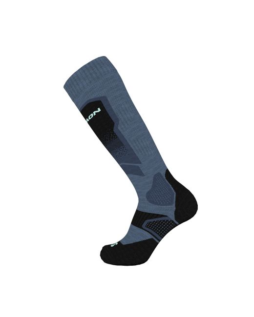 Salomon Blue S Max Over The Knee Ski Socks for men