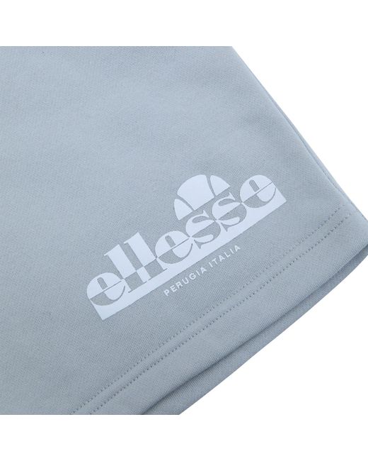 Ellesse Blue Fleece Jogger Shorts for men