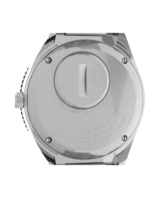Timex Metallic Water Resistant Analogue Quartz Watch for men