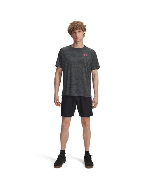 Under Armour Black Ua Tech Woven Wordmark Shorts for men