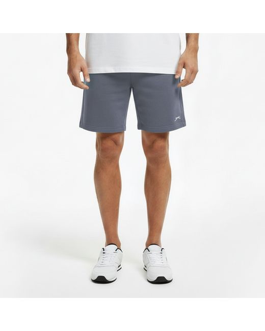 Slazenger 1881 Blue Fleece Shorts for men