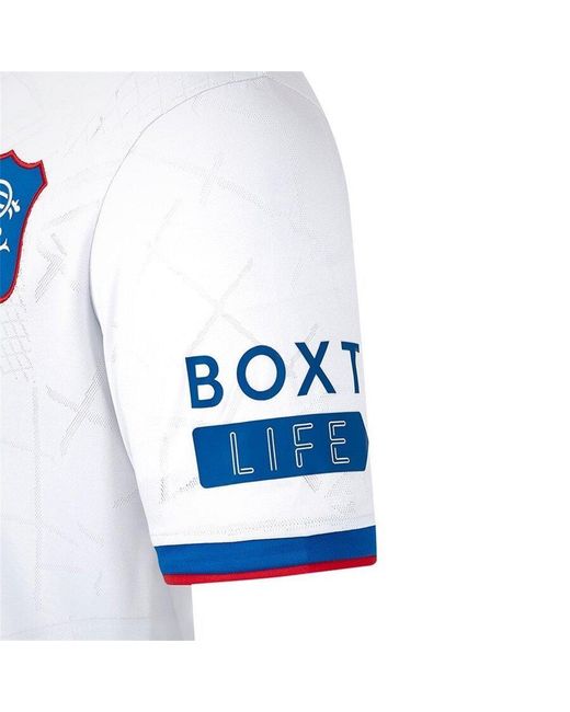 Castore White Rangers Authentic Away Shirt 2024 2025