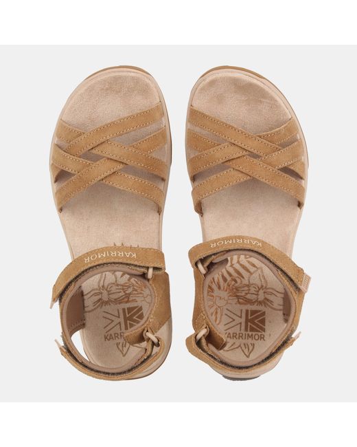 Karrimor Brown Salina Leather Walking Sandals