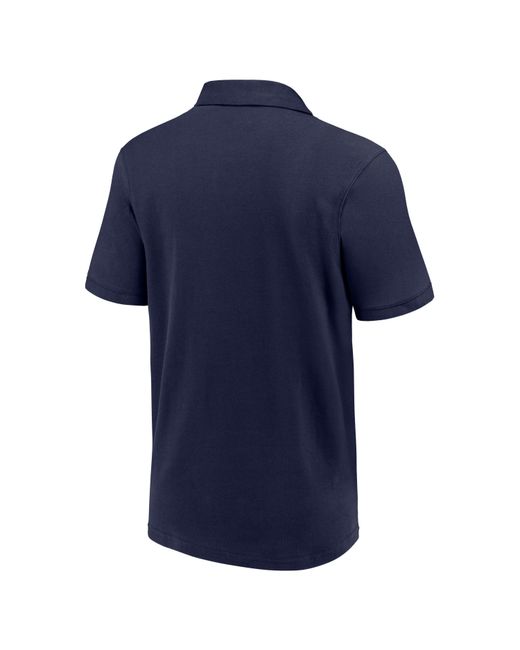 Team Blue Aston Crest Polo for men