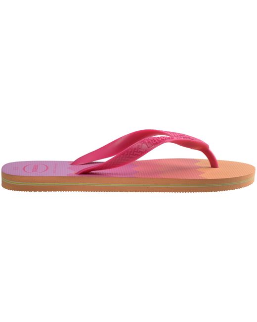 Havaianas Pink Brasil Fresh Flip Flops