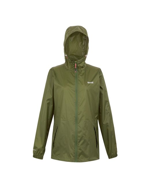 Regatta Green Pack It Iii Waterproof Jacket