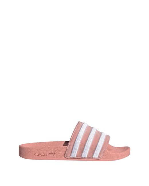 Adidas Originals Pink Adilette Slide Sandals