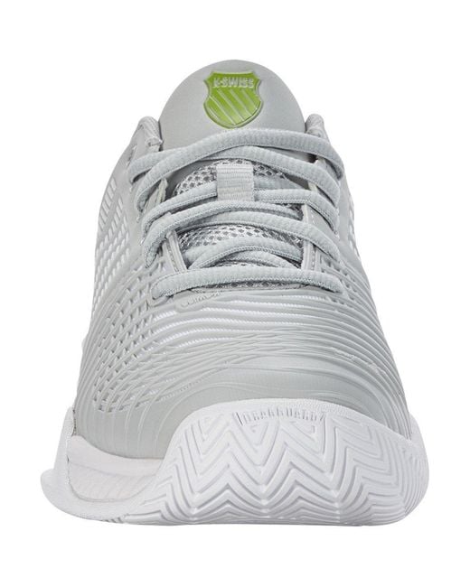K-swiss Gray Express Light 3 Hb Clay Court Lace Up Tennis Shoes