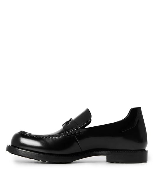 Balenciaga Black Bal Comfy Loafer Sn64 for men
