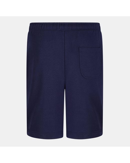 Lyle & Scott Blue Fleece Shorts for men