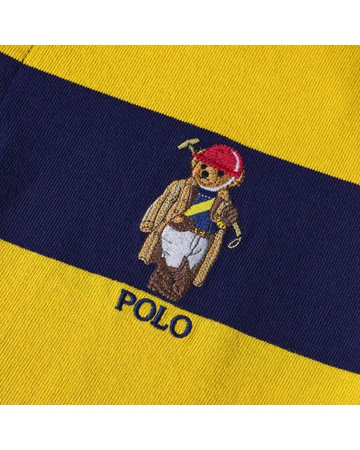 Polo Ralph Lauren Yellow Rugby Shirt for men