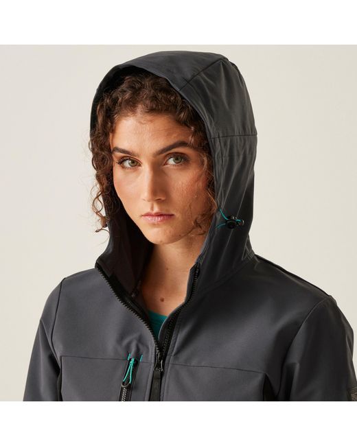 Regatta Black Ada Stretch Softshell Jacket