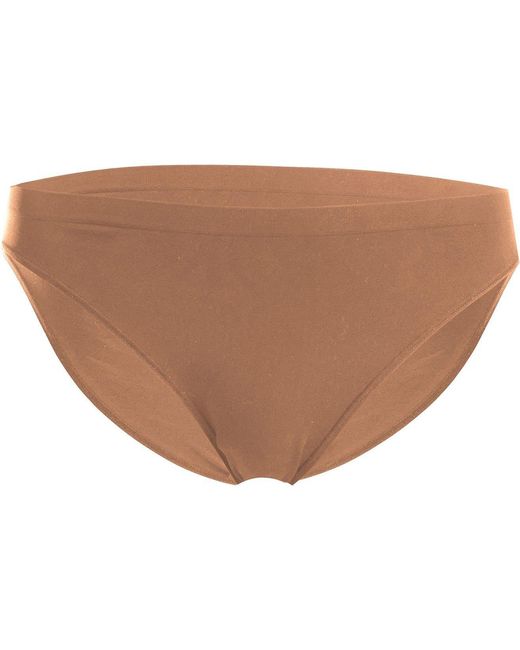Wolford Brown Individual Seamless Bikini Brief (2Pk)