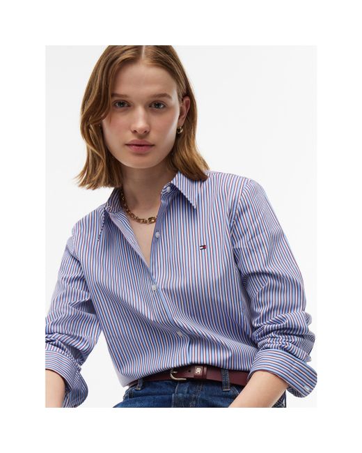 Tommy Hilfiger Purple Heritage Shirt
