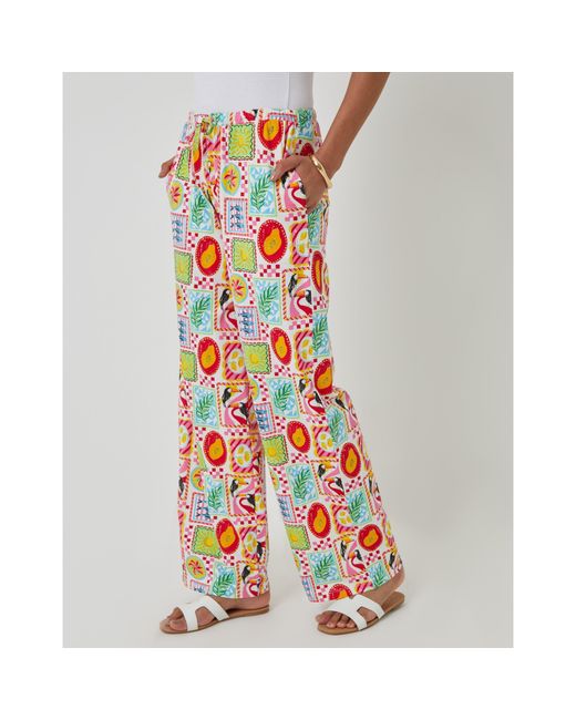 Threadbare Black Madri Wide Leg Trouser