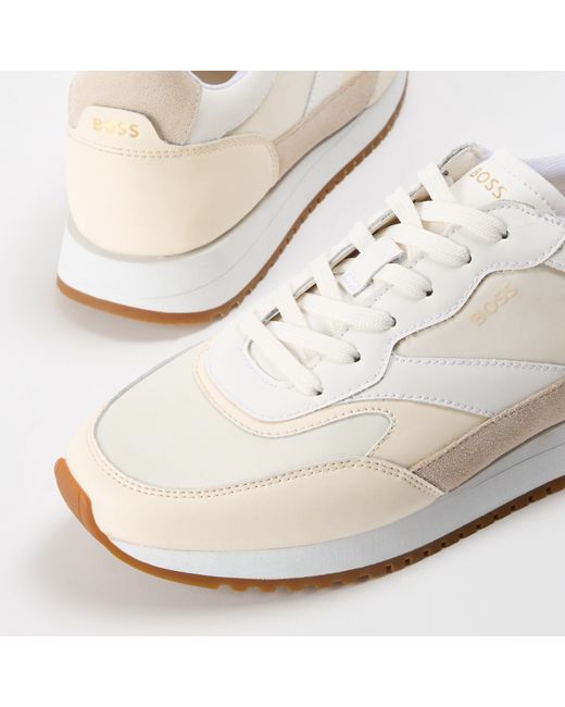 Boss White Kai Nymx Trainers