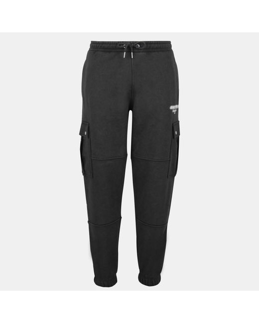Jack Wills Blue Script Cargo Cotton Ribbed Cuffs Joggers for men
