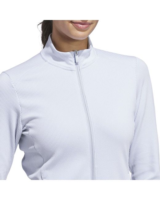 Adidas Blue Performance Golf Jacket