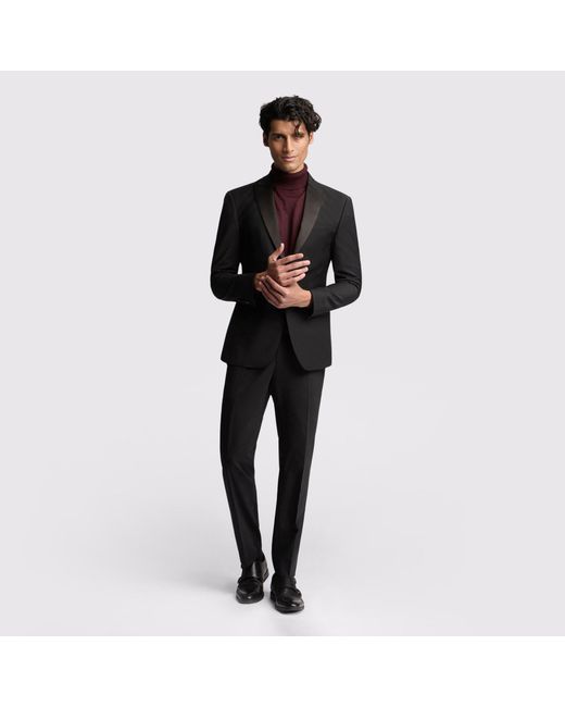 Ted Baker Black Meyer Tuxedo Slim Jacket for men